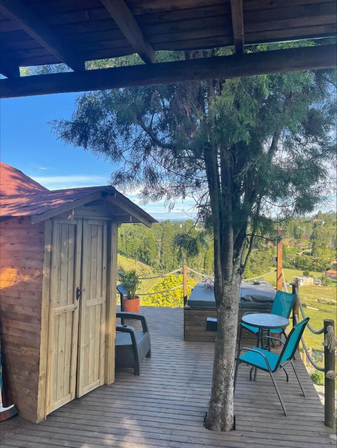 Luxury tent Entre-pinos Glamping Wifi Vista 360º Guarne